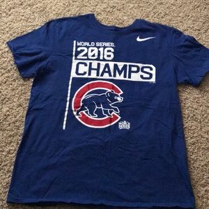 Chicago Cubs World Series champion Nike t-shirt